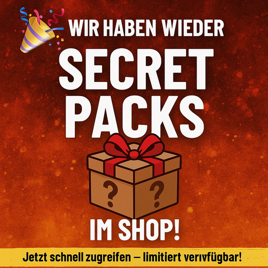 🎉 Wir haben wieder Secret Packs im Shop!