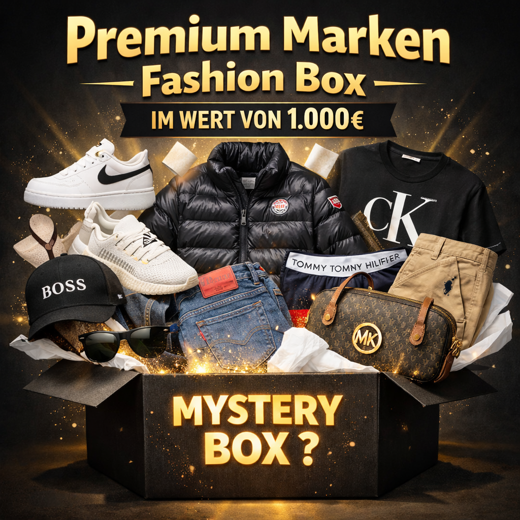 🔥 Marken Fashion Box – Warenwert 1.000€ 🔥