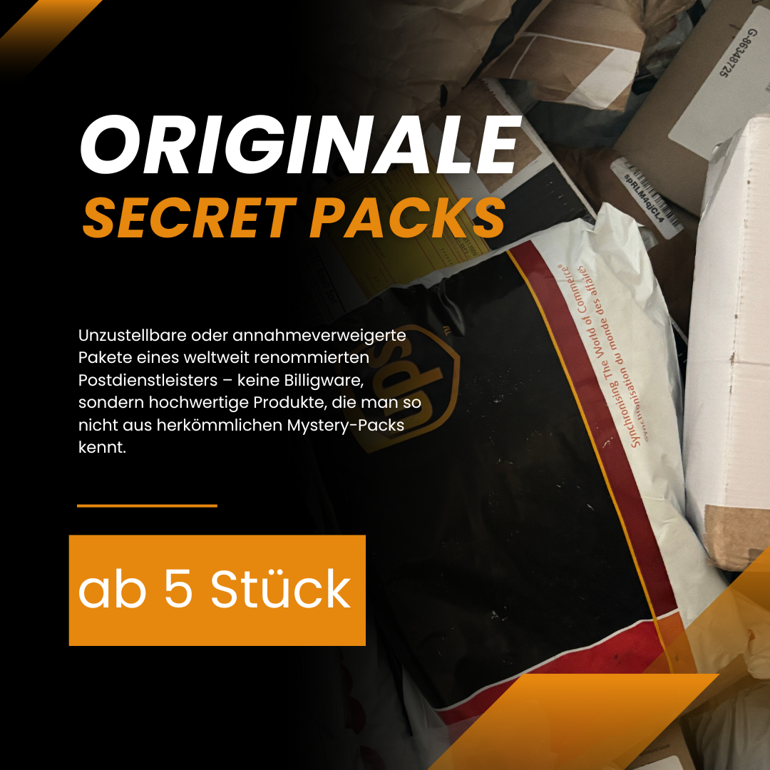 Secret Packs (unzustellbare Annahmeverweigerte Pakete)