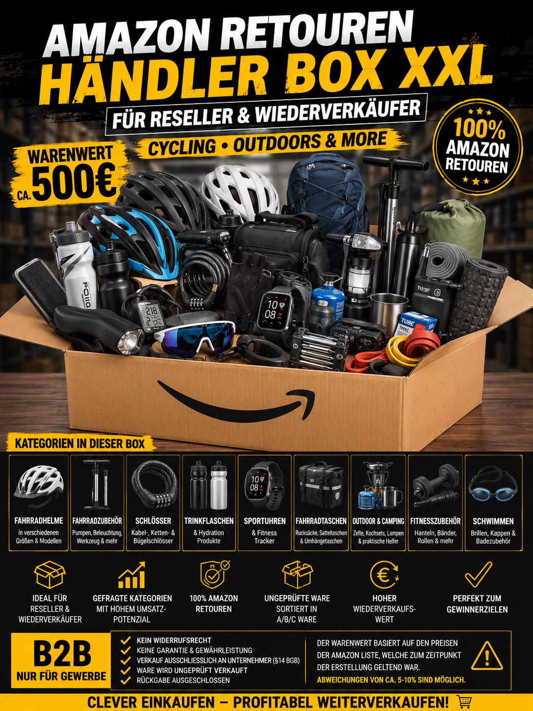 Amazon Retouren Händler Box XXL | Cycling, Outdoors & More