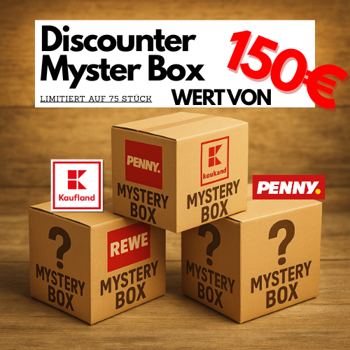 Discounter Mystery Box – Warenwert ca. 150€ Limitiert