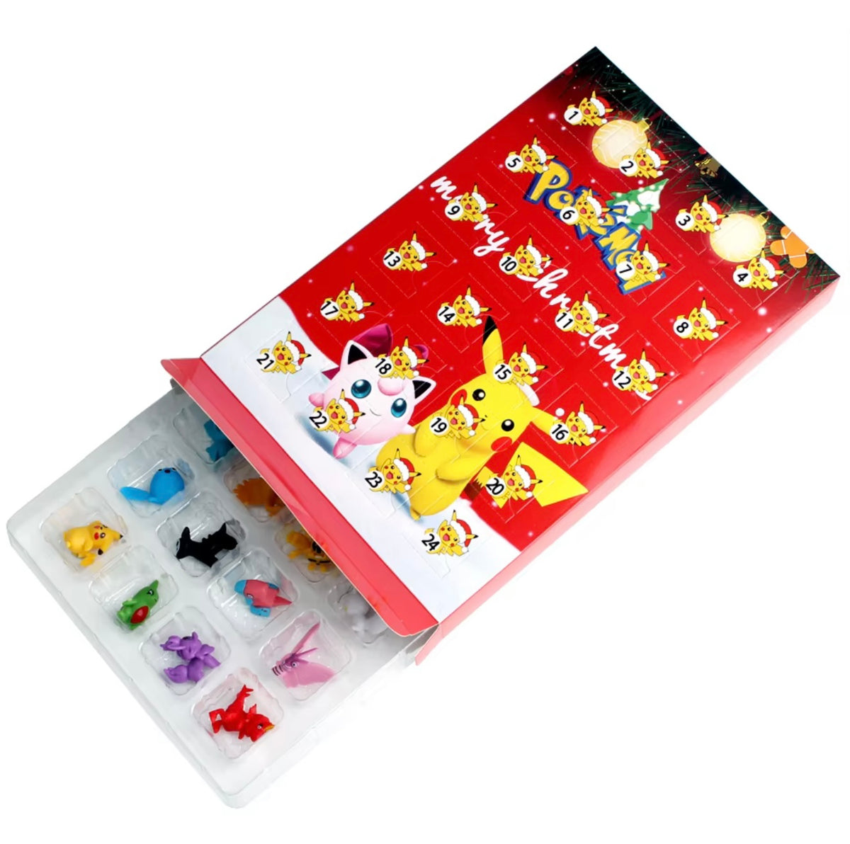 Weihnachtskalender mit 24 Türchen von Pokemon