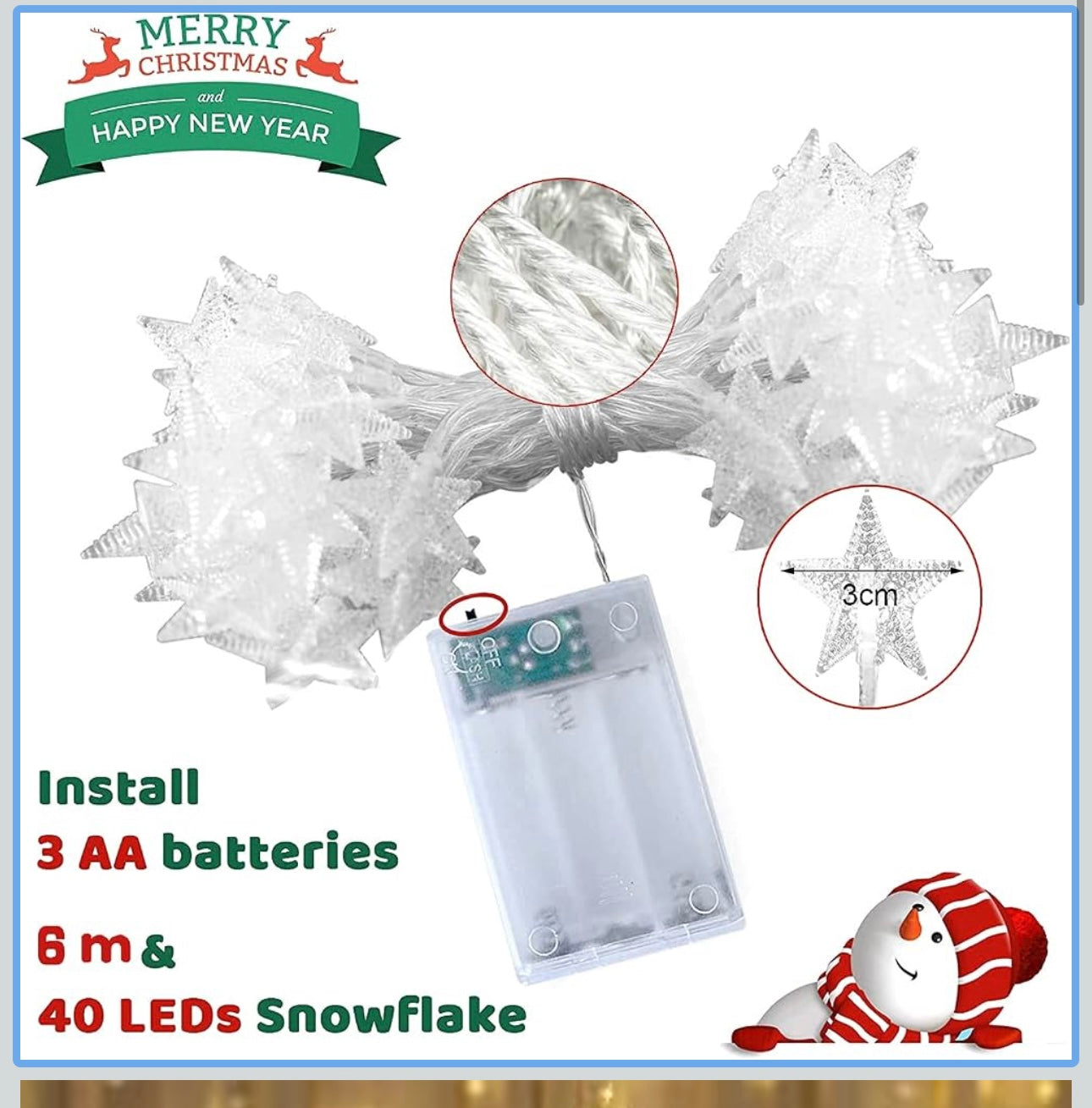 50x Weihnachtsketten