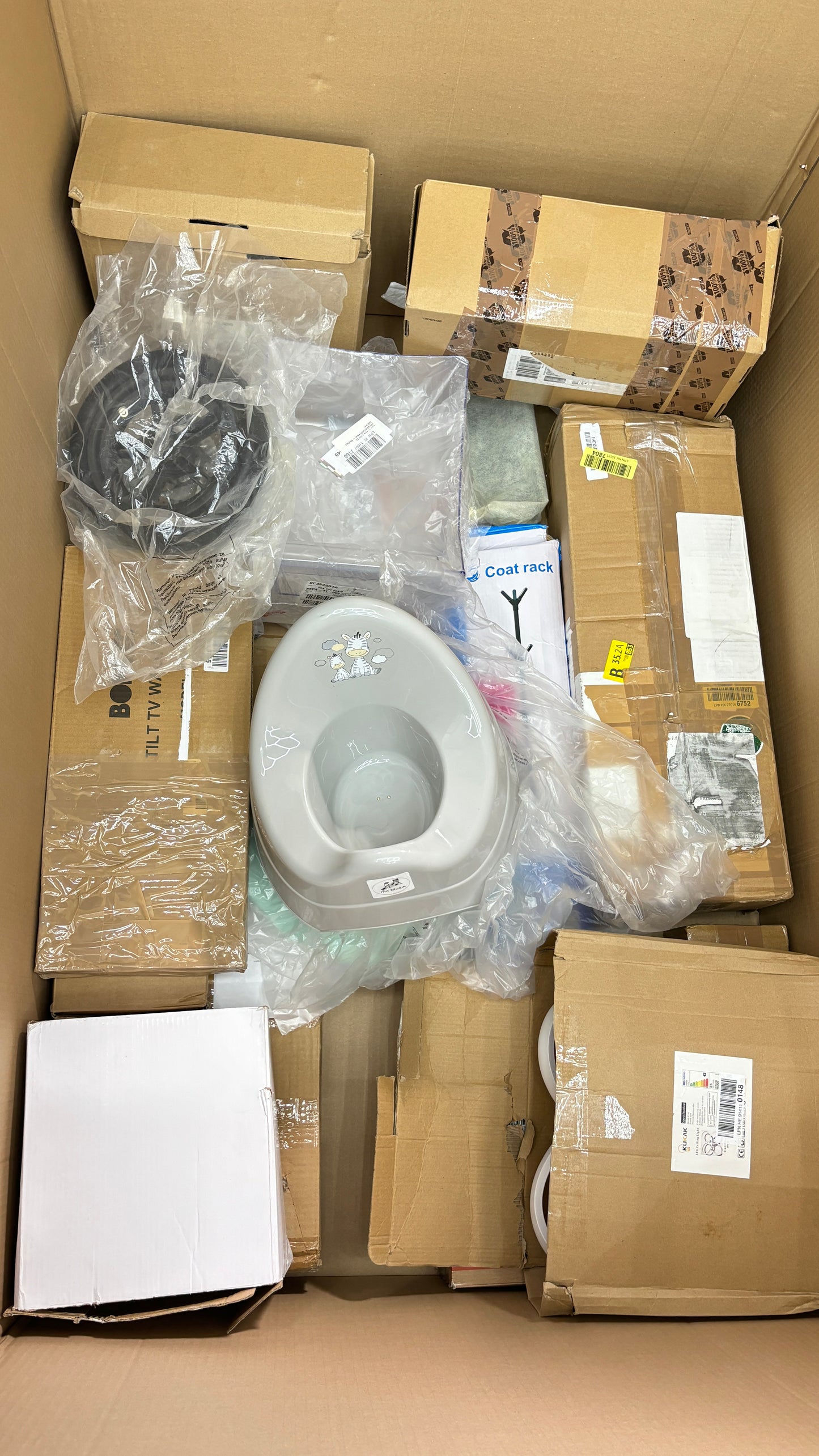 Amazon Flohmarkt Retouren Mix Palette + Amazon Mix Boxen Warenwert ca 3800€