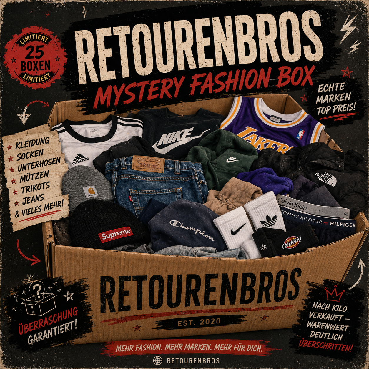 RetourenBros Mystery Fashion Box