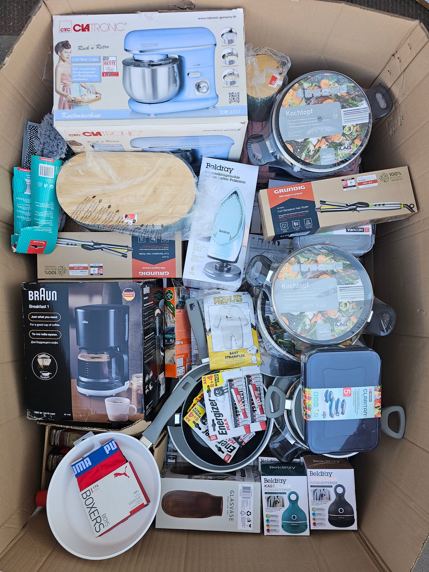 Palette REWE Group / Neuwaren & B-Ware/im Bereich Haushalt / nur 4,99€ innerhalb DE #07