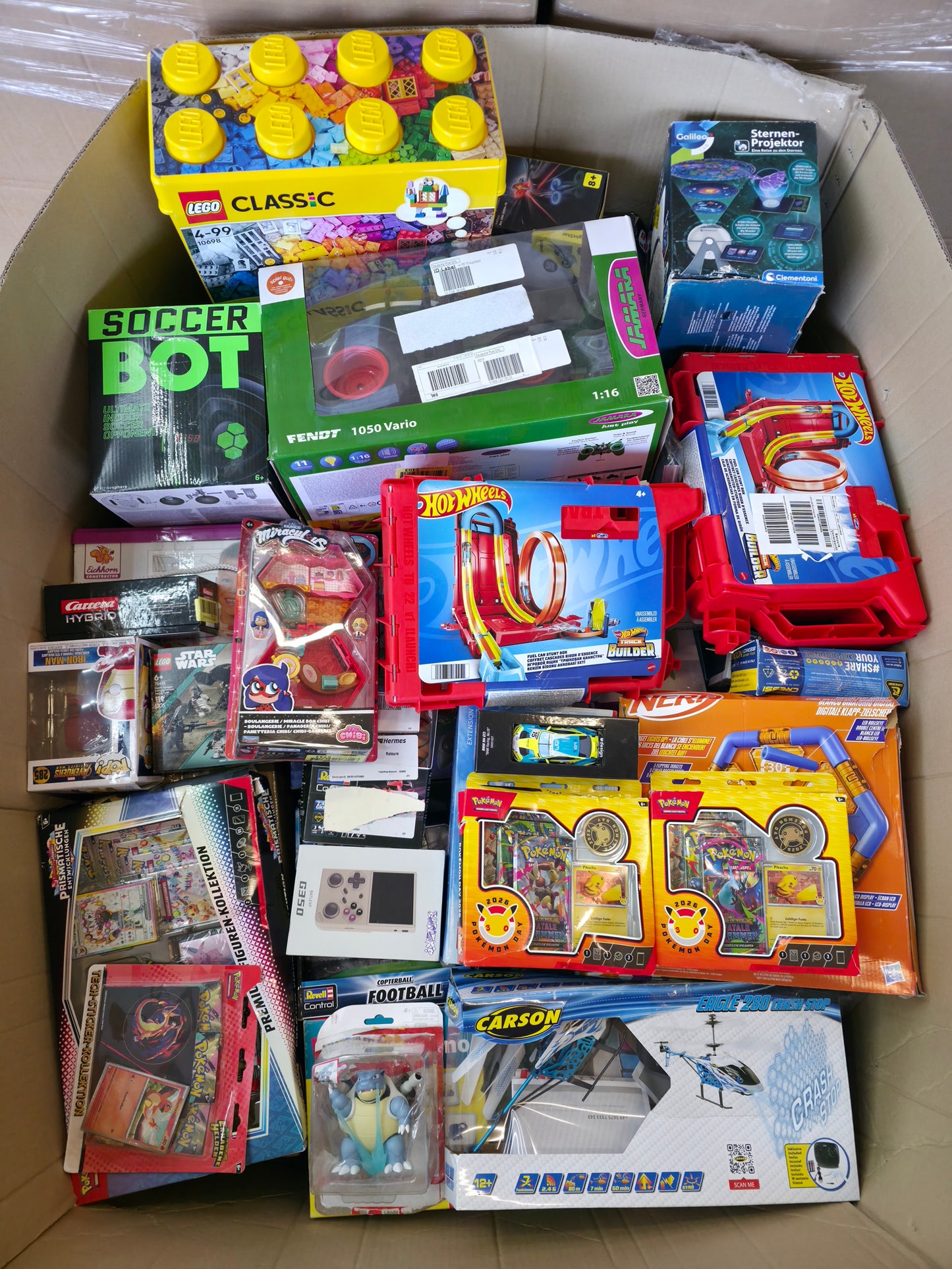 Amazon Spielzeug Retouren Palette ca 6.000€ Warenwert– inkl. Spedition 1803/1