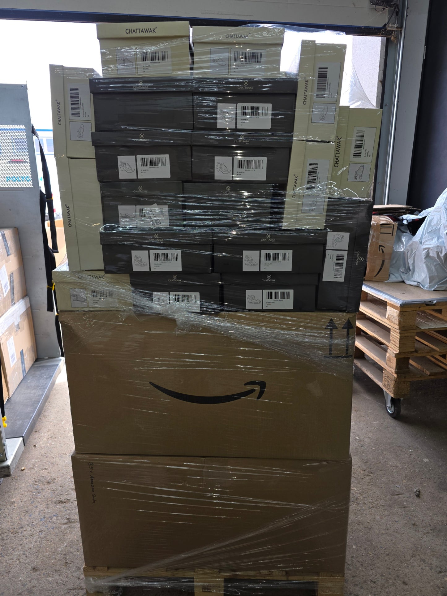 200 Paar Damen Schuhe von Amazon – Neuware | Amazon Essentials, CHATTAWAK & The Drop | B2B Händlerposten - inkl.Versand