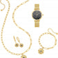 „Aniston Weihnachts-Mini-Adventskalender – 4 Türchen mit Schmuck & Armbanduhr“ UVP 89€