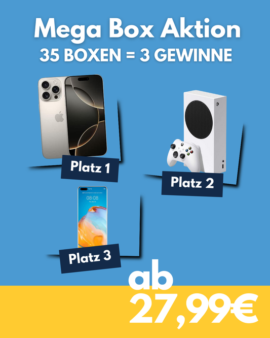 Mega Mix Aktion mit 35 Boxen & 5 Gewinner