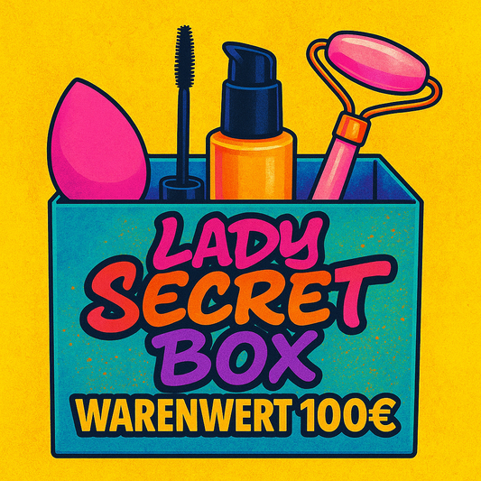 Trendige Beauty Drogerie Lady Secret Box Warenwert 100€