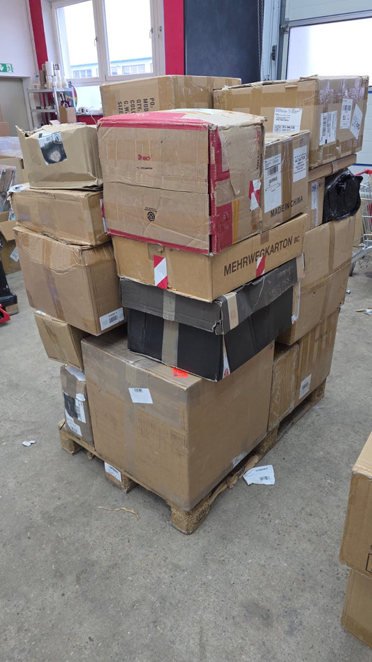 Ungeprüfte Amazon FBA Pakete & Versandpakete Palette + GRATIS SPEDITION - 1902#01