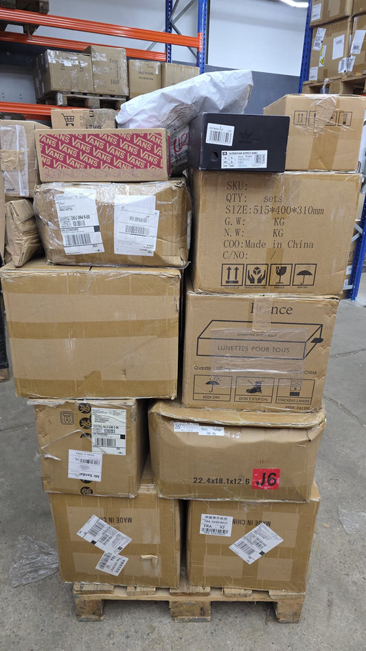 Ungeprüfte Amazon FBA Pakete & Versandpakete Palette  + GRATIS SPEDITION - 1902#03