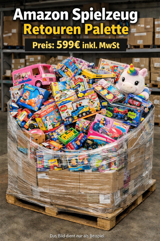 Amazon Spielzeug Retouren Palette – Mega Deal inkl. MwSt