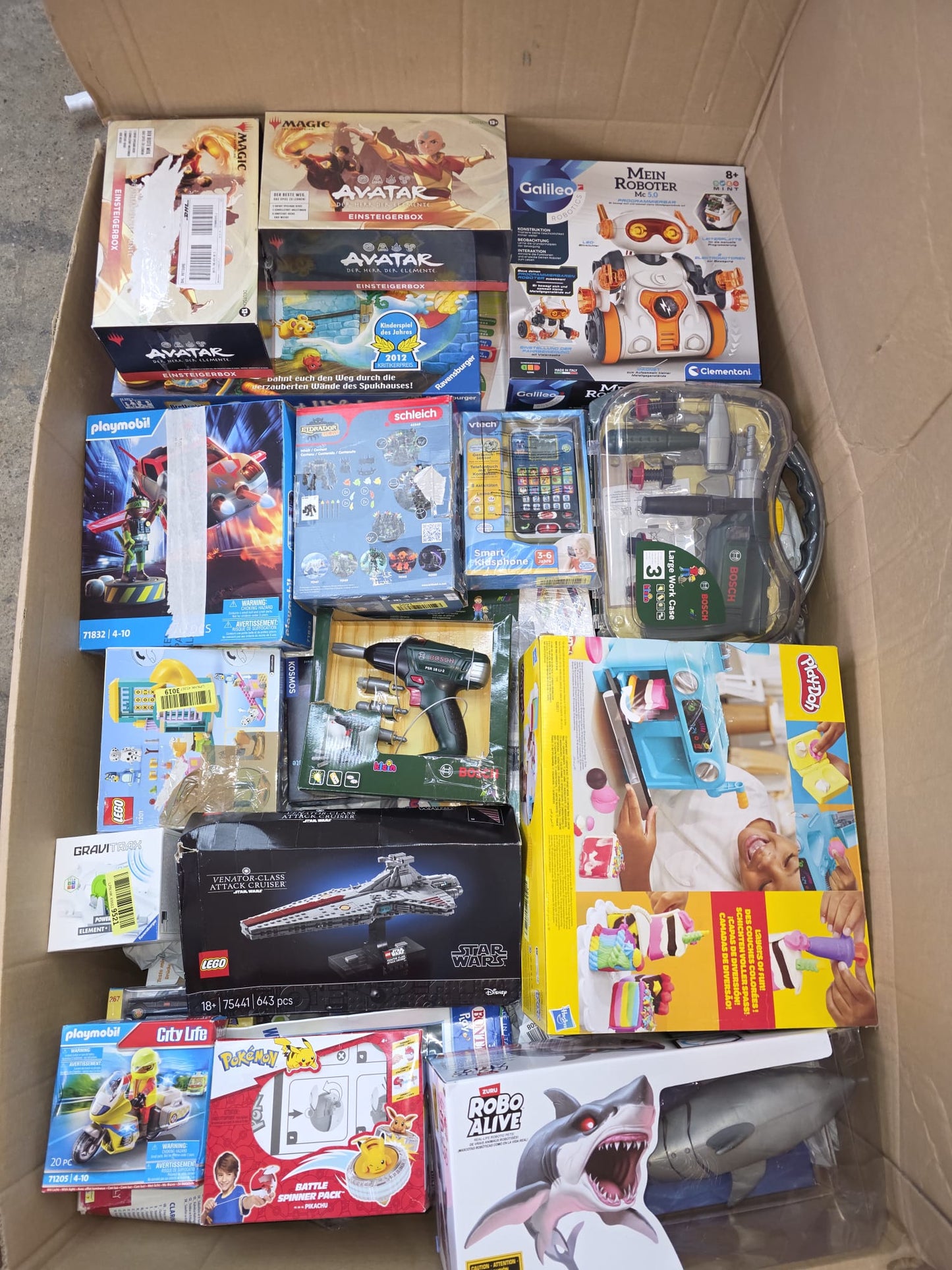 Amazon Spielzeug Retouren Palette ca 5.500€ Warenwert– inkl. Spedition 1703/2