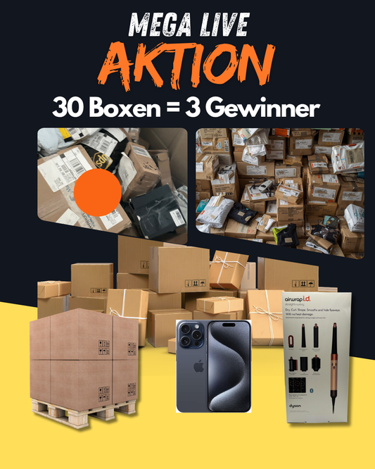 Winter Mega Live Aktion 30 Boxen = 3 Gewinner