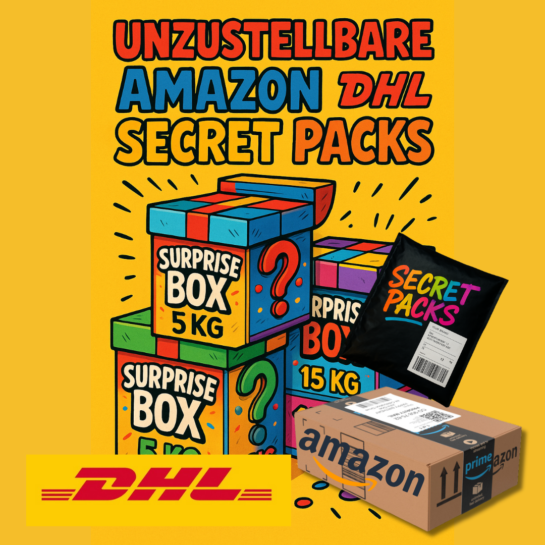 Secret Packs – Ware aus unzustellbaren/Retouren von DHL & Amazon