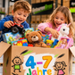 RetourenBros Kinder Spiel Mix Box | 4–7 Jahre | Junge & Mädchen | Warenwert 50 €, 75 € oder 100 €
