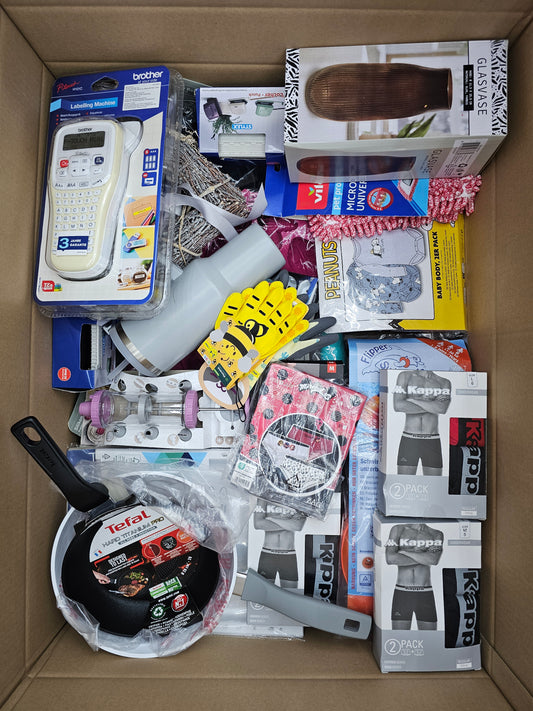 Händlerbox – Ungeprüfte Retouren & Restposten 1000€ Warenwert #07
