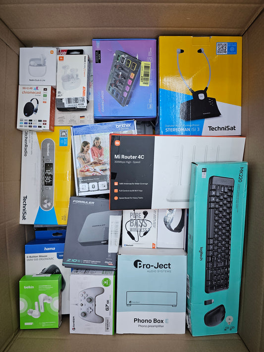 Händlerbox – Ungeprüfte Retouren & Restposten 1000€ Warenwert #04