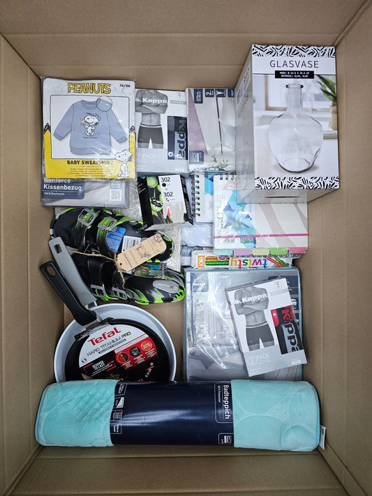 Händlerbox – Ungeprüfte Retouren & Restposten 1000€ Warenwert #01