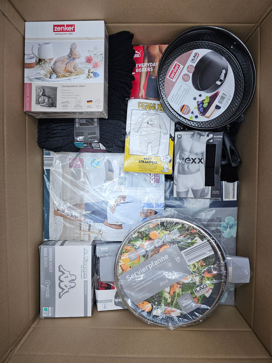 Händlerbox – Ungeprüfte Retouren & Restposten 1000€ Warenwert #04