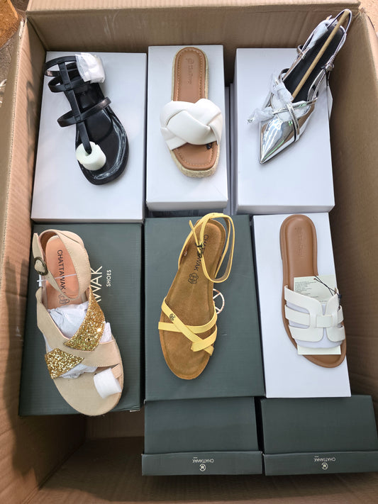 20 Paar Amazon Schuhe (Marke: CHATTAWAK & The Drop)