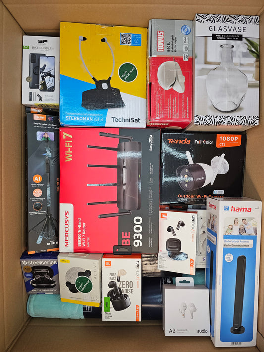 Händlerbox – Ungeprüfte Retouren & Restposten 1000€ Warenwert #01