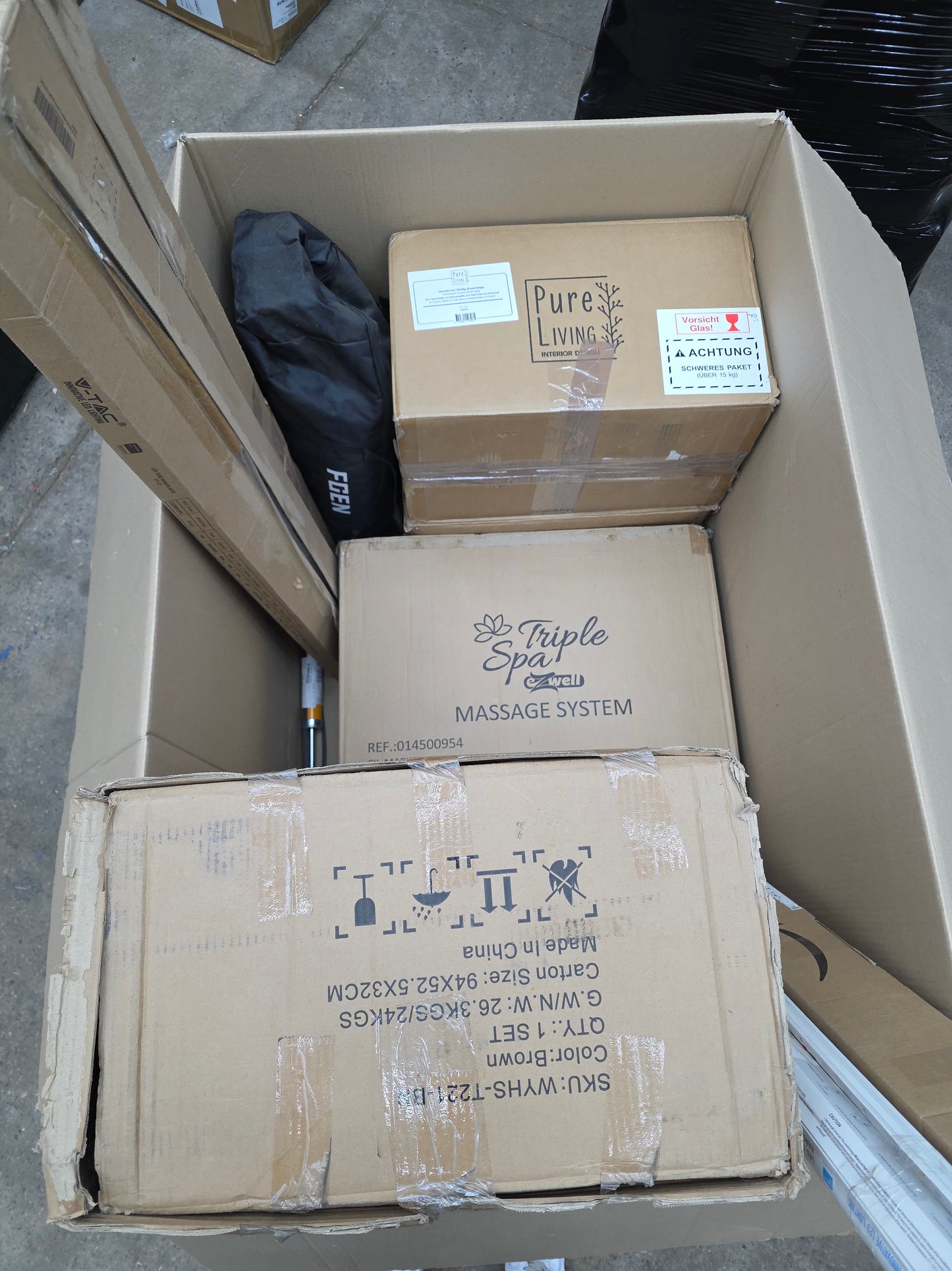 Flohmarkt Retouren Palette (ungeprüft) - inkl.Versand