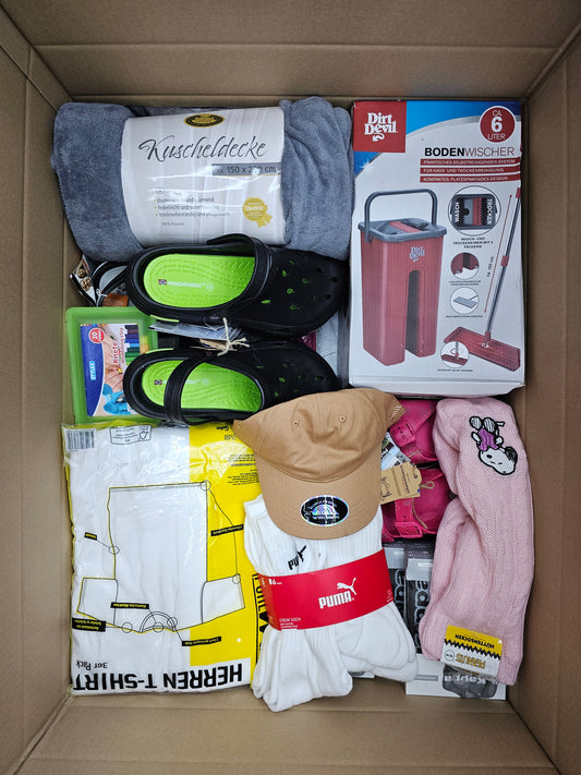 Händlerbox – Ungeprüfte Retouren & Restposten 1000€ Warenwert #06