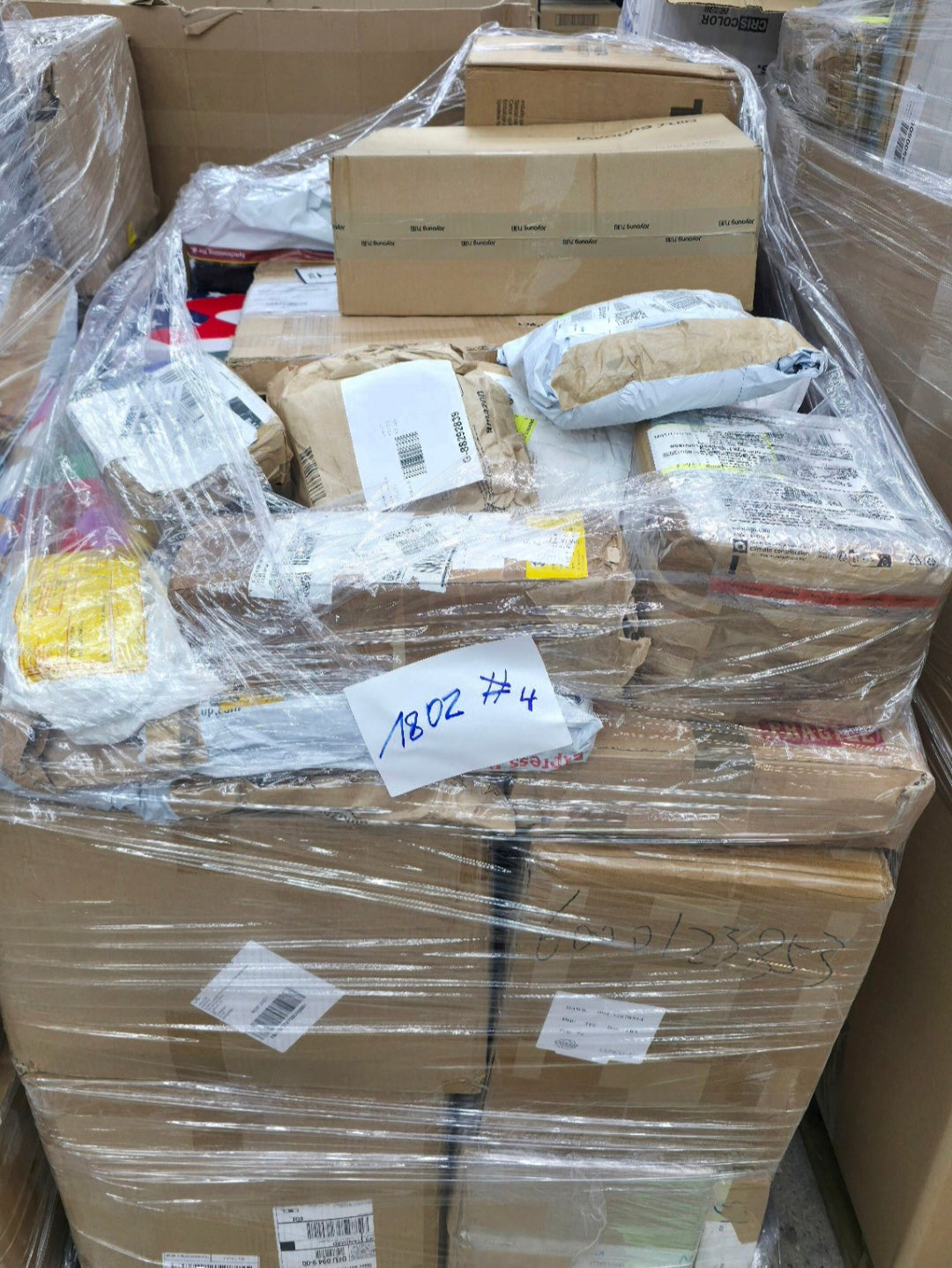 5x Ungeprüfte Amazon FBA Pakete (Neuware) & Versandpakete Palette  + GRATIS ungeprüfte Retouren Palette und inkl. Versand