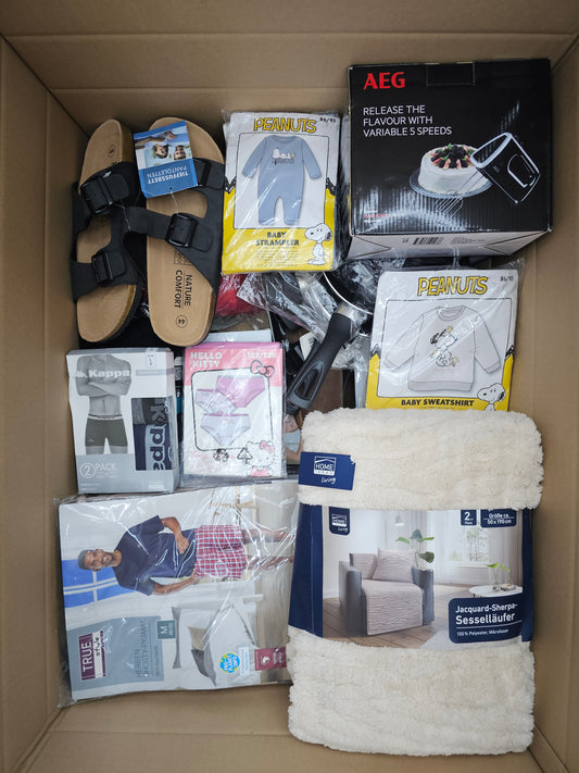 Händlerbox – Ungeprüfte Retouren & Restposten 1000€ Warenwert #05